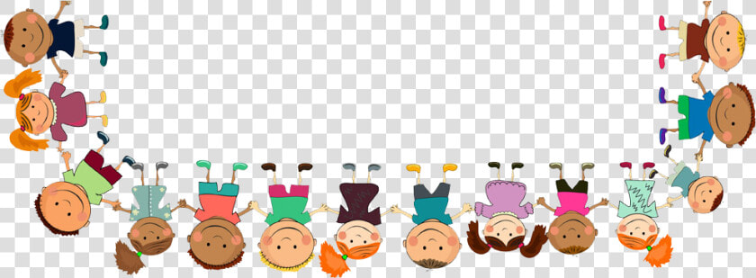 Transparent Kids Holding Hands Clipart   Happy Kids  HD Png DownloadTransparent PNG