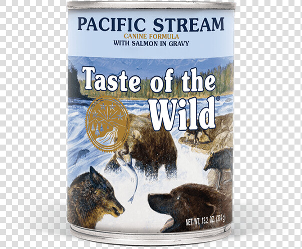 Pacific Stream Canine Formula With Salmon In Gravy   Taste Of The Wild Dog Food  HD Png DownloadTransparent PNG