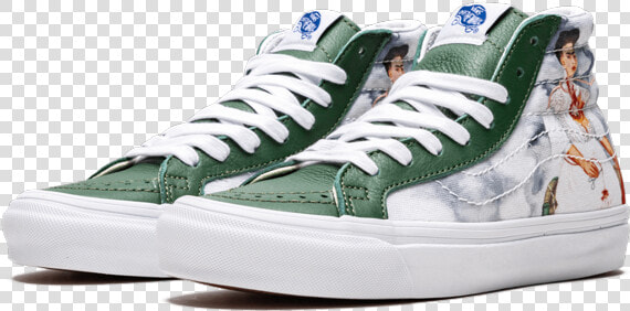 Vans Og Sk8 hi Lx Frida Kahlo   Skate Shoe  HD Png DownloadTransparent PNG