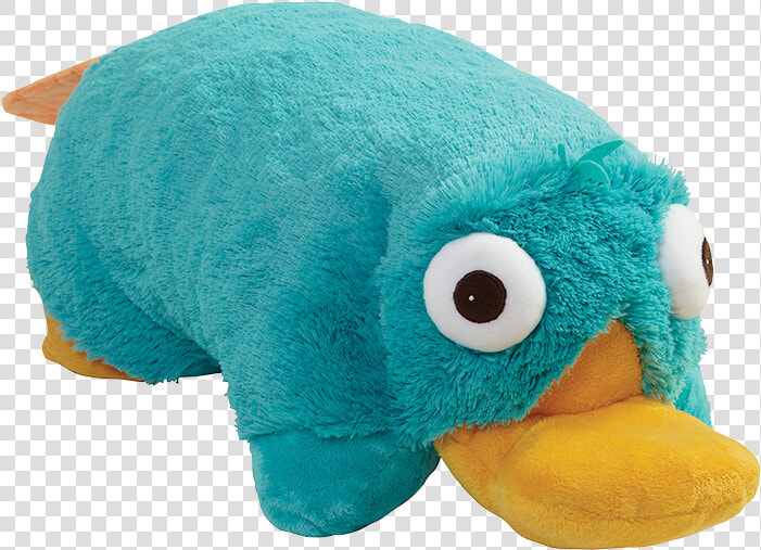 Disney Phineas And Ferb Perry The Platypus Pillow Pet   Pillow Pets Disney  HD Png DownloadTransparent PNG