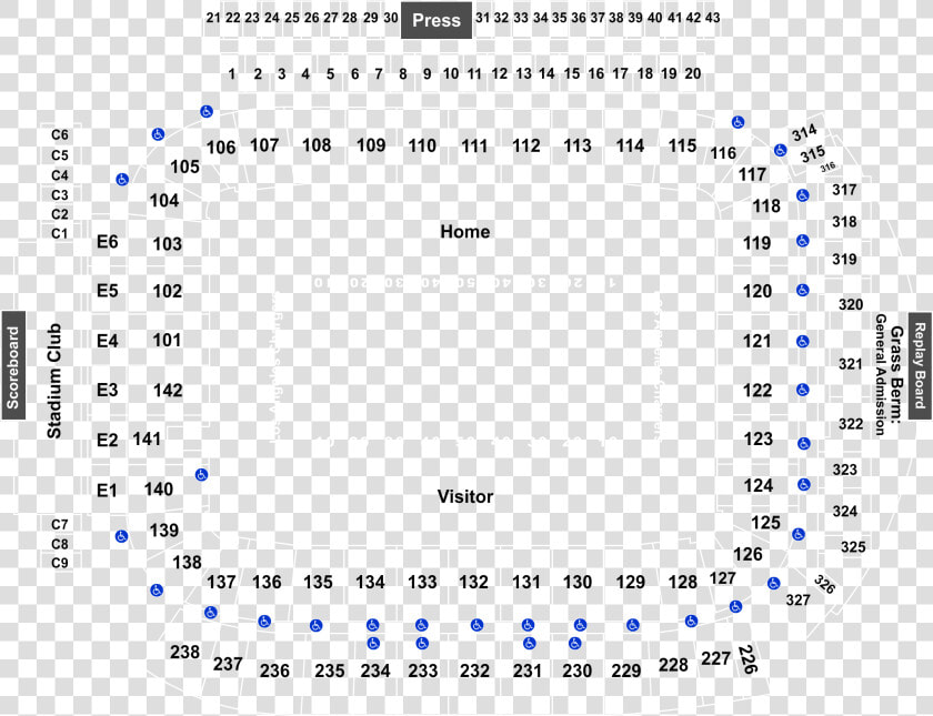 Seating Stubhub Center 134 Row  HD Png DownloadTransparent PNG