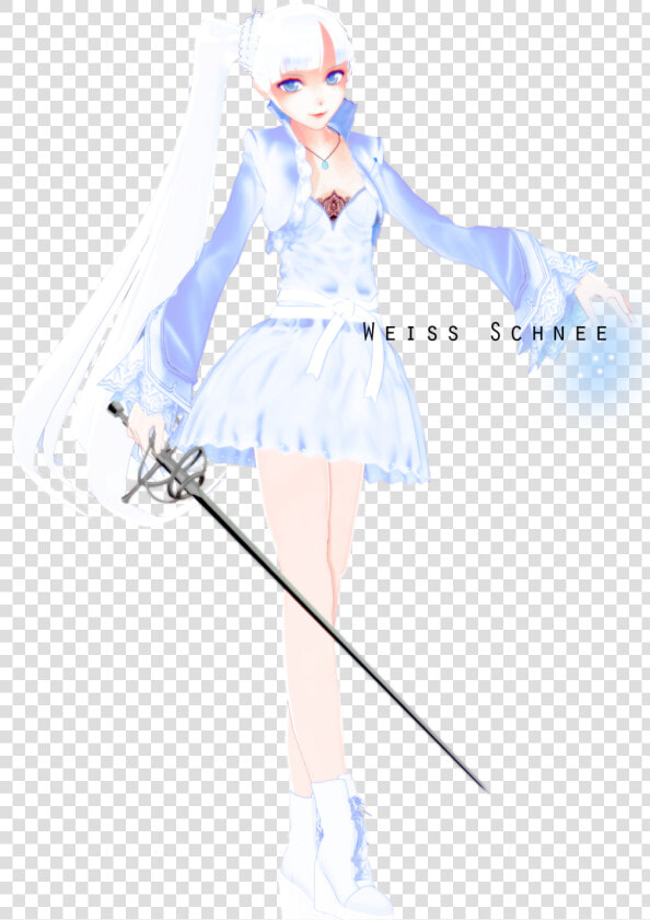 Rwby Weiss Schnee Wallpaper  mmd Rwby  Weiss Schnee   Miniskirt  HD Png DownloadTransparent PNG