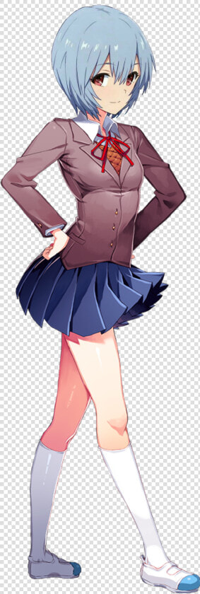  dokidoki  dokidokiliteratureclub  ddlc  rei  reiayanami   Natsuki Doki Doki Menu  HD Png DownloadTransparent PNG