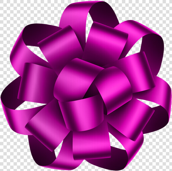 Cinta Roja Serpentinas   Purple Deco Bow Transparent  HD Png DownloadTransparent PNG