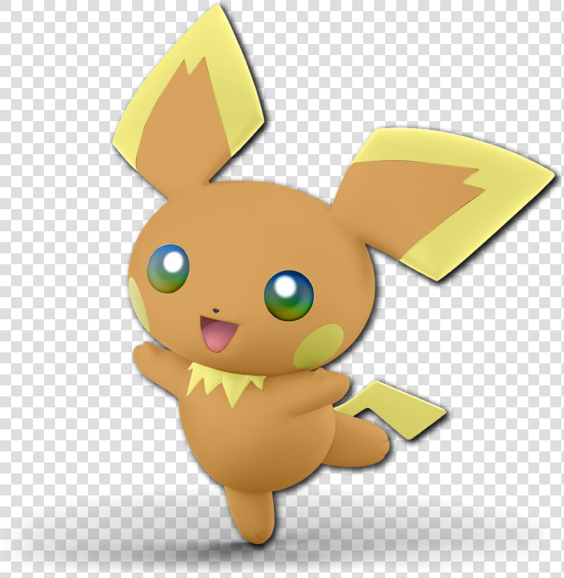 Custom Smash Ultimate Renders On Twitter   Pichu Smash Ultimate Render  HD Png DownloadTransparent PNG