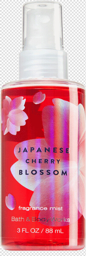 Bbw Body Mist Japanese Cherry Blossom 88 Ml   Japanese Cherry Blossom Body Mist  HD Png DownloadTransparent PNG