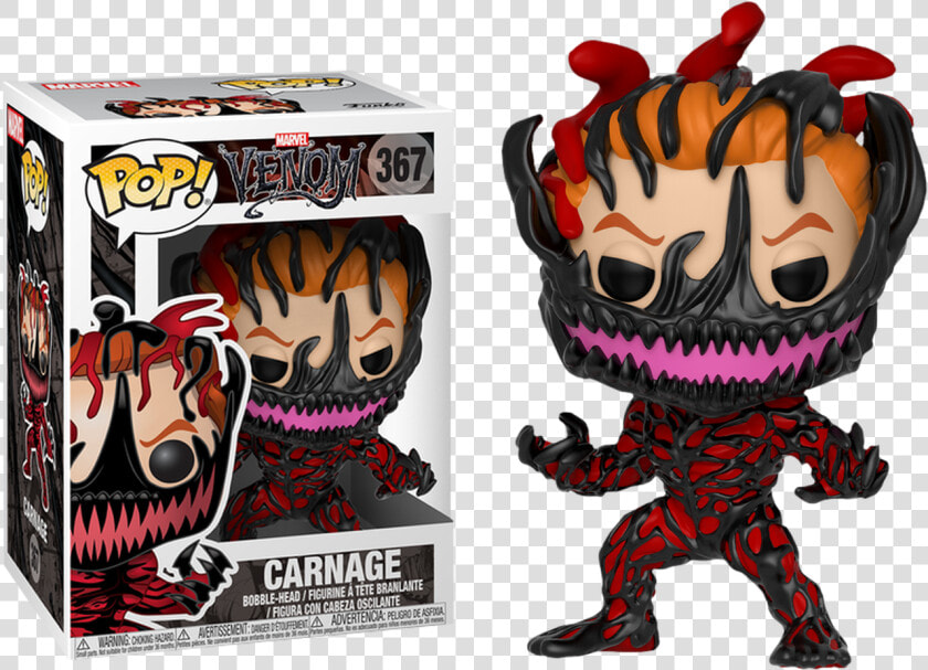 Carnage Pop Vinyl Figure   Carnage Venom Funko Pop  HD Png DownloadTransparent PNG