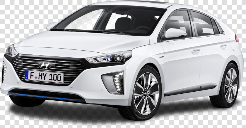 Hyundai Ioniq White Car Png Image   Hyundai Ioniq Hybrid Price  Transparent PngTransparent PNG