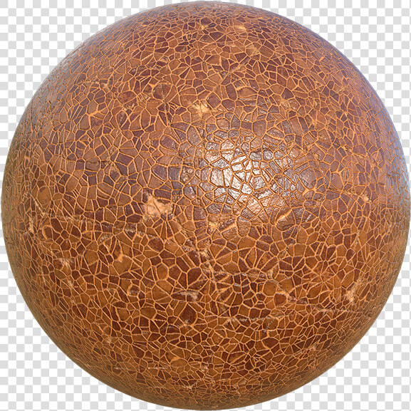 Typical Orange Or Brown Leather Texture With Impressions    Sphere  HD Png DownloadTransparent PNG