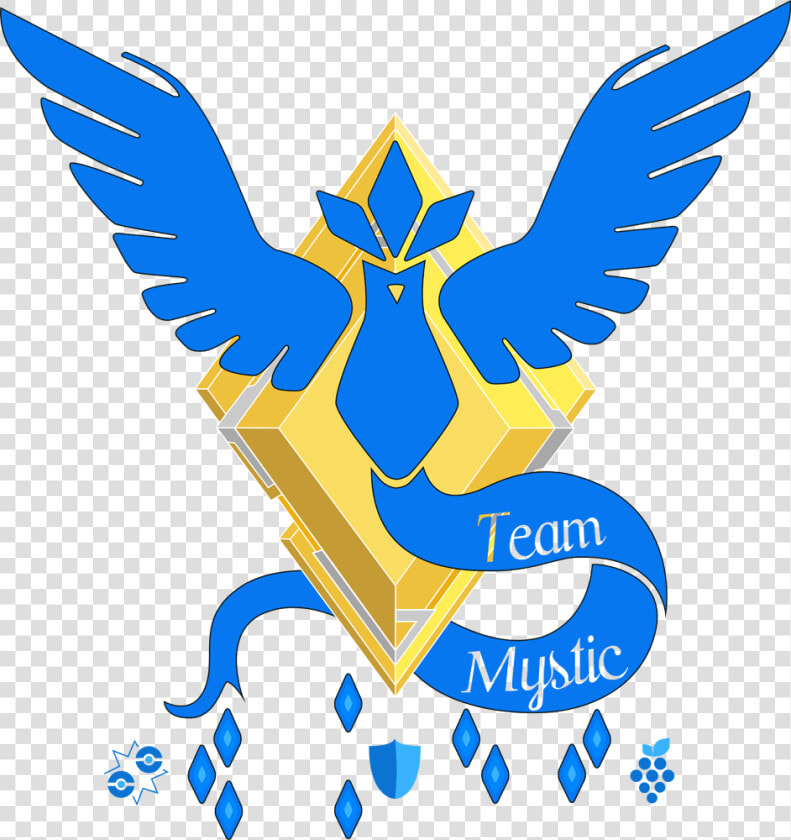 Team Mystic Design   Team Pokemon Go Png  Transparent PngTransparent PNG