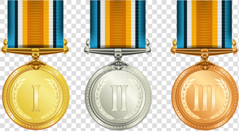 Free Png Transparent Medals Set Png Images Transparent   Gold Silver Bronze Medal Png  Png DownloadTransparent PNG