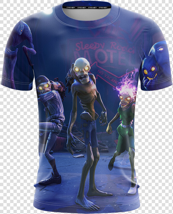 Fortnite Battle Royale Zombies Unisex 3d T Shirt Us eu   Todos Los Zombies De Fortnite  HD Png DownloadTransparent PNG