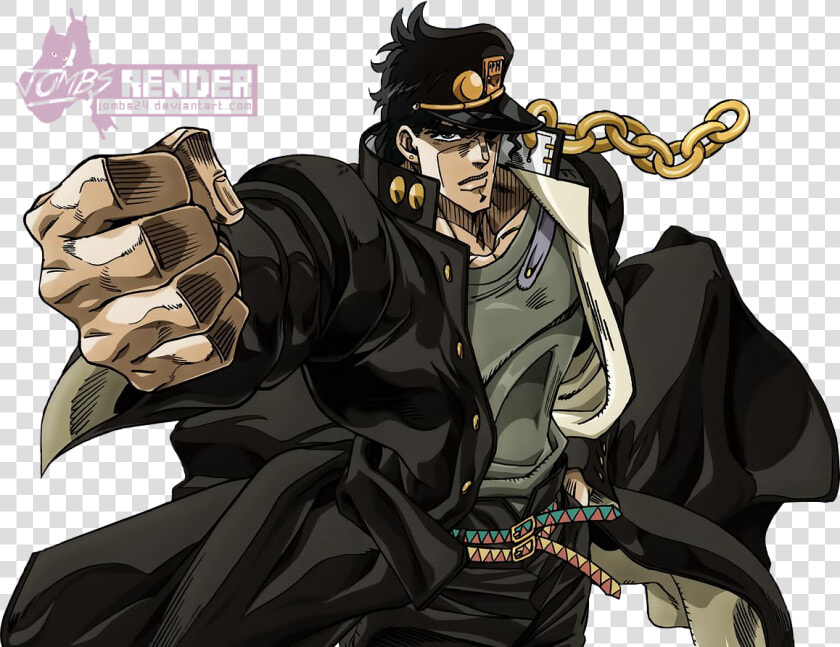 Jotaro Kujo Render By Jombs24 d9yh8oi   Jojo  39 s Jotaro  HD Png DownloadTransparent PNG