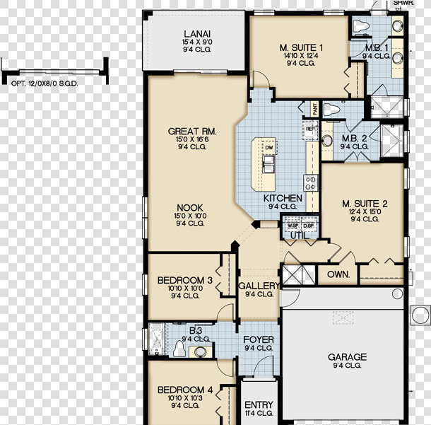 Claremont Floorplan Solterra Resort Orlando   Floor Plan  HD Png DownloadTransparent PNG