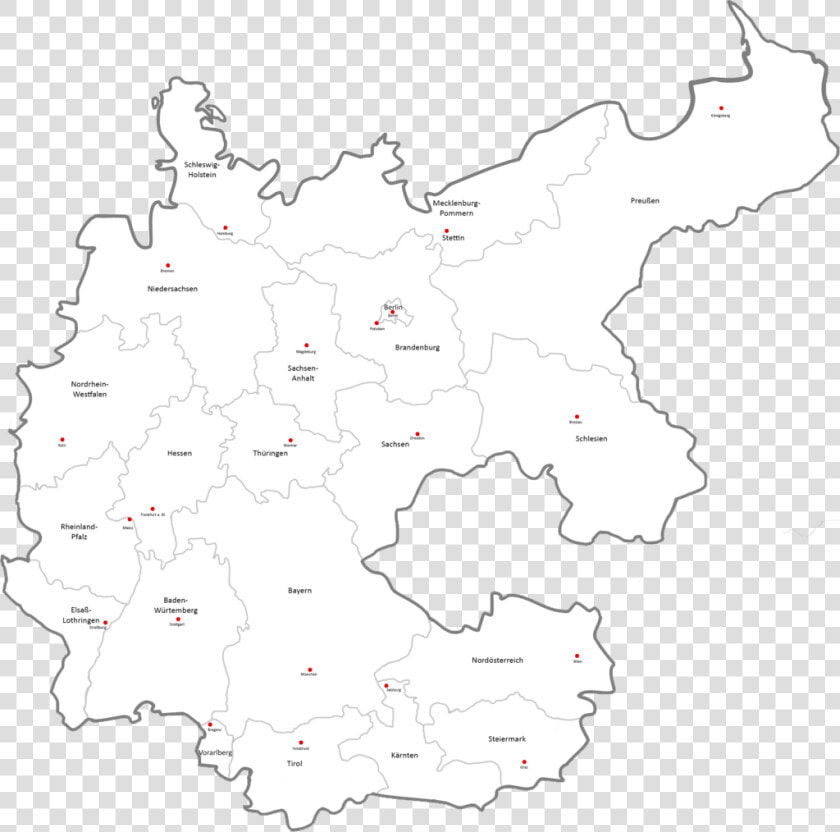 Map Of Germany Drawing   Sachsen Weimar Eisenach Map  HD Png DownloadTransparent PNG