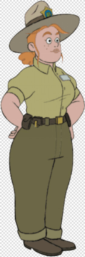 Free Png Download Park Ranger Dana Tabes Clipart Png   We Bare Bears Renger  Transparent PngTransparent PNG