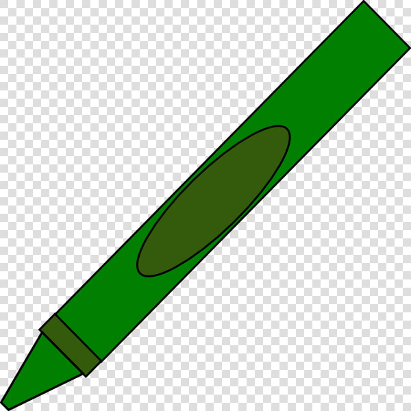 Totetude Green Crayon Clip Art At Pngio  Transparent PngTransparent PNG