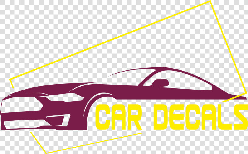 Car Decals Baby On Board   Sports Sedan  HD Png DownloadTransparent PNG