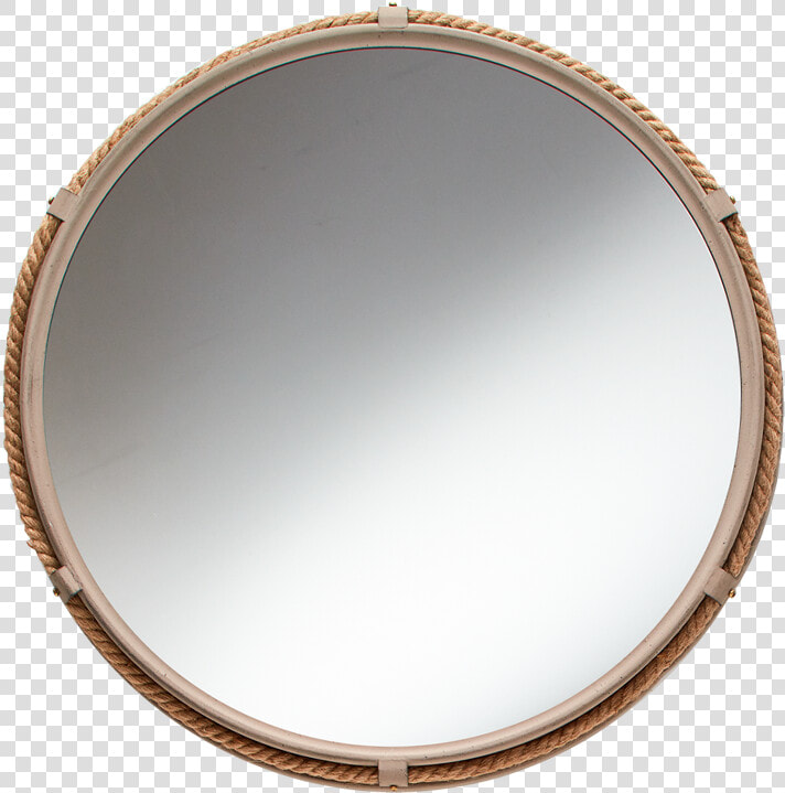 Maritime Mirror With Jute Rope   Circle  HD Png DownloadTransparent PNG