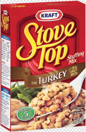 Stove Top Stuffing Mix Turkey 170g   6oz   Turkey Stove Top Stuffing  HD Png DownloadTransparent PNG