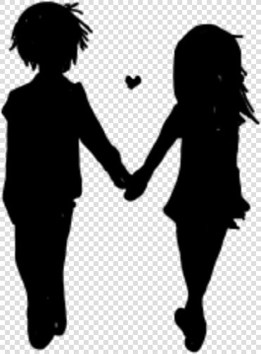  silhouette  couple  walking  holdinghands   Lutadora Muay Thai Silhueta  HD Png DownloadTransparent PNG