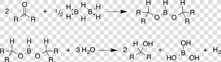 Ketone Diborane Reduction  HD Png DownloadTransparent PNG