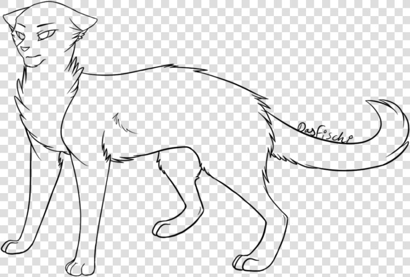 Outline At Getdrawings Com   Outline Drawings Warrior Cats  HD Png DownloadTransparent PNG