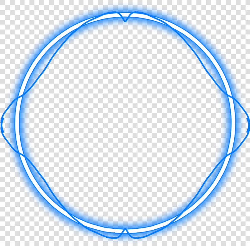  neon  round  blue  freetoedit  circle  frame  border   Blue Neon Circle Png  Transparent PngTransparent PNG