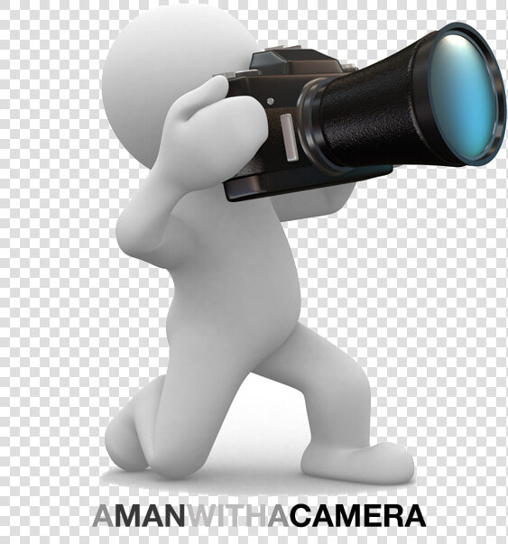 Transparent Kneeling Man Png   Man With Camera Logo  Png DownloadTransparent PNG