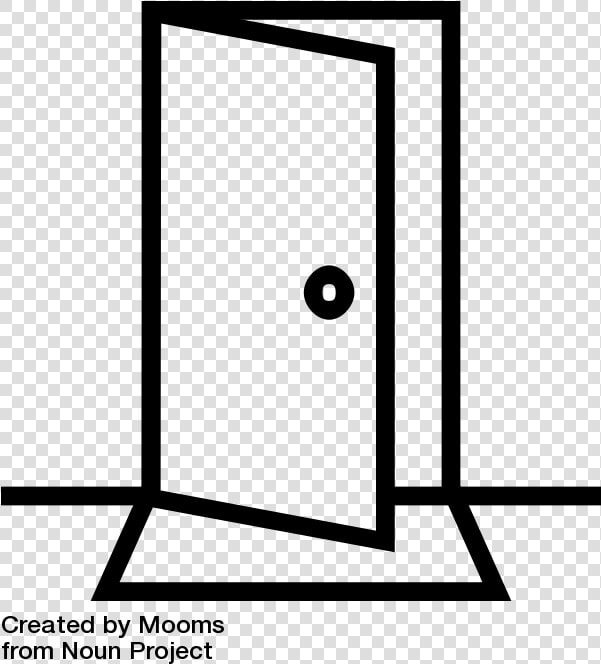 Icon Of An Open Door   Parallel  HD Png DownloadTransparent PNG