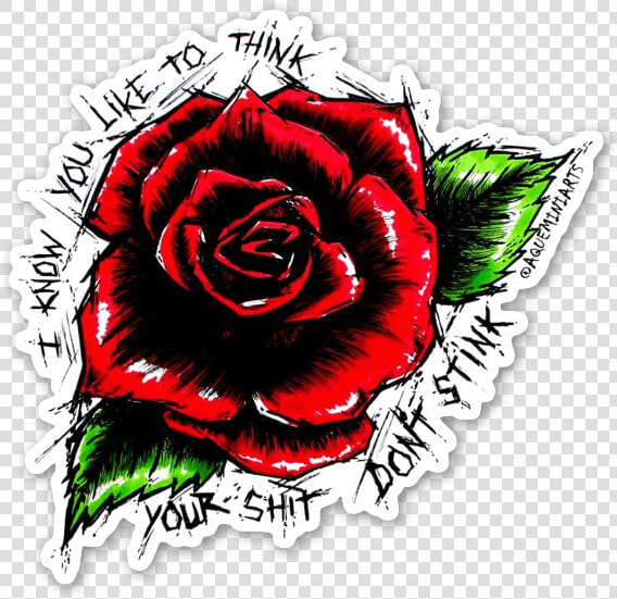 Rose Stank Sticker  HD Png DownloadTransparent PNG