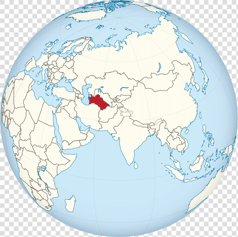 Turkmenistan In The World  HD Png DownloadTransparent PNG