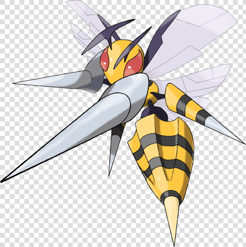 Mega Beedrill   Pokemon Mega Beedrill Png  Transparent PngTransparent PNG