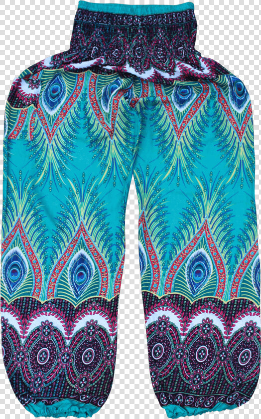 Green Flare Harem Pants Bohemian Island Spring   Short Thai Harem Pants  HD Png DownloadTransparent PNG