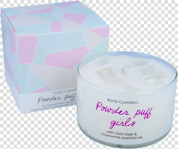 Powder Puff Girls Jelly Candle   Bomb Cosmetics Powder Puff Girls Candle Multi  HD Png DownloadTransparent PNG