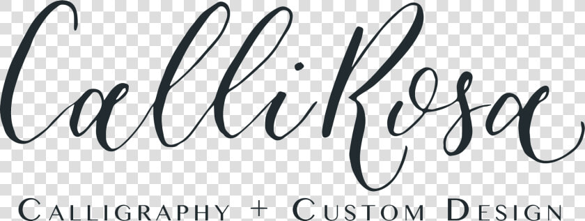 Callirosa Calligraphy And Custom Design   Calligraphy  HD Png DownloadTransparent PNG