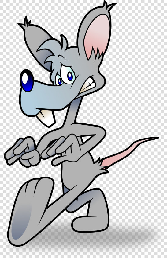 Frightened Rat Clip Arts   Raton Asustado Png  Transparent PngTransparent PNG