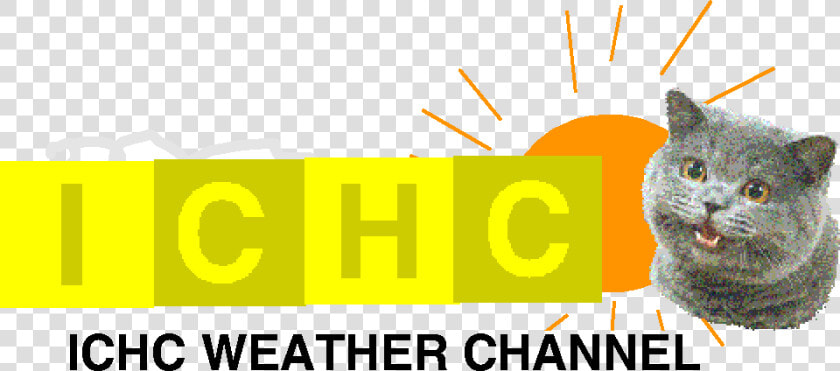 Ichc Weather Channel Logo   Happy Cat  HD Png DownloadTransparent PNG