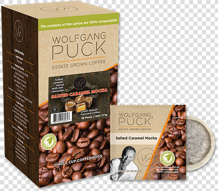 Salted Caramel Pod   Single serve Coffee Container  HD Png DownloadTransparent PNG