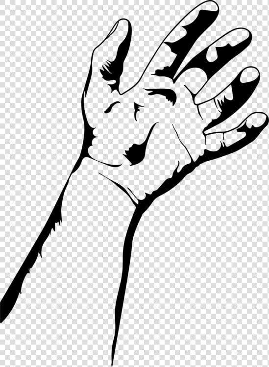 Line Art thumb coloring Book   Hand Drawing Clipart  HD Png DownloadTransparent PNG