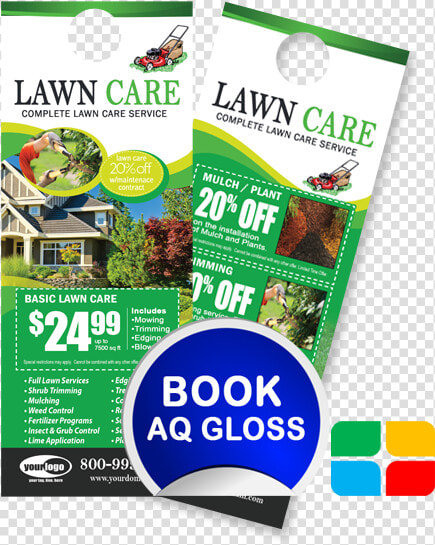 Landscaping Door Hangers La010032 425 X 11 Aq   Snow Removal Door Hanger  HD Png DownloadTransparent PNG