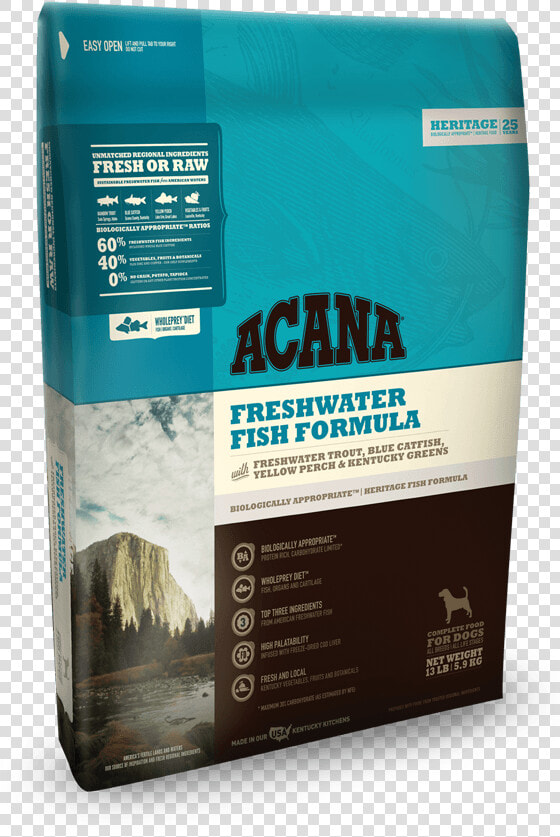 Acana Freshwater Fish Healthy Dog Food   Acana Dog Food Freshwater  HD Png DownloadTransparent PNG