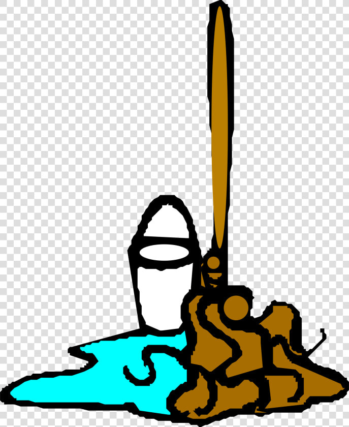 Mop And Bucket Clip Arts   Mop Clip Art  HD Png DownloadTransparent PNG