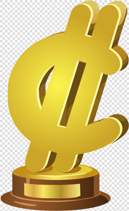 Trophy symbol dollar   Trophy  HD Png DownloadTransparent PNG