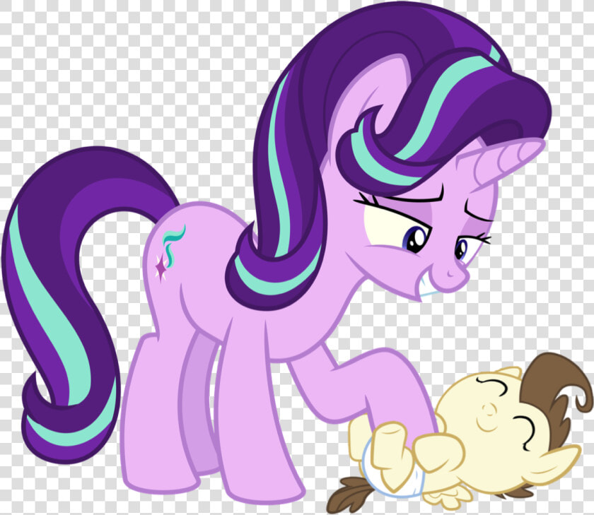 Starlight Glimmer Petting Pound Cake   My Little Cute Dragon  HD Png DownloadTransparent PNG