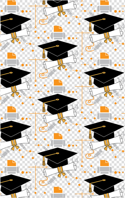 Graphic Designer Graduation Invitation Pattern On Behance  HD Png DownloadTransparent PNG