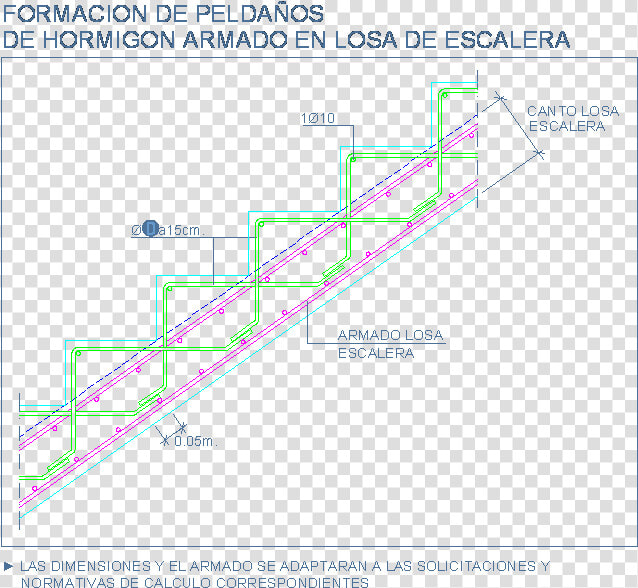 Detalle Escalera Hormigon Armado  HD Png DownloadTransparent PNG