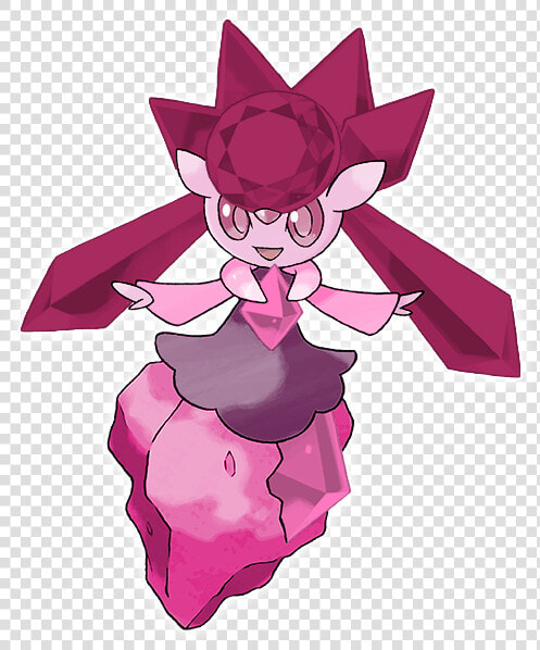 Diancie Pokemon  HD Png DownloadTransparent PNG