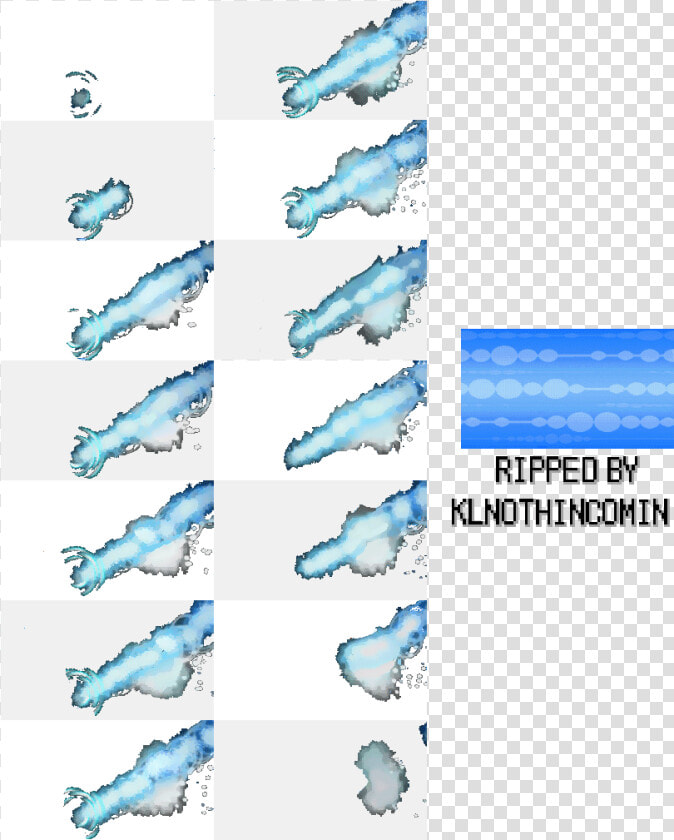  tutorial  Attack Rips D p pl  archive    Pokemon Hydro Pump Sprite  HD Png DownloadTransparent PNG