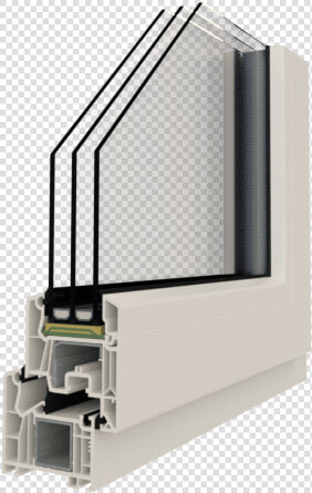 Veka Softline 76 Pvc Aluminium Window System Profile   Veka Softline 92 Md  HD Png DownloadTransparent PNG